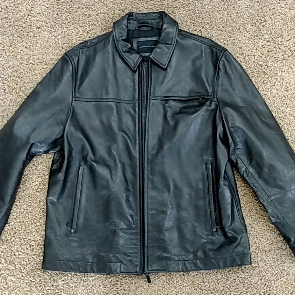 COPY - Banana Republic Mens Leather Jacket